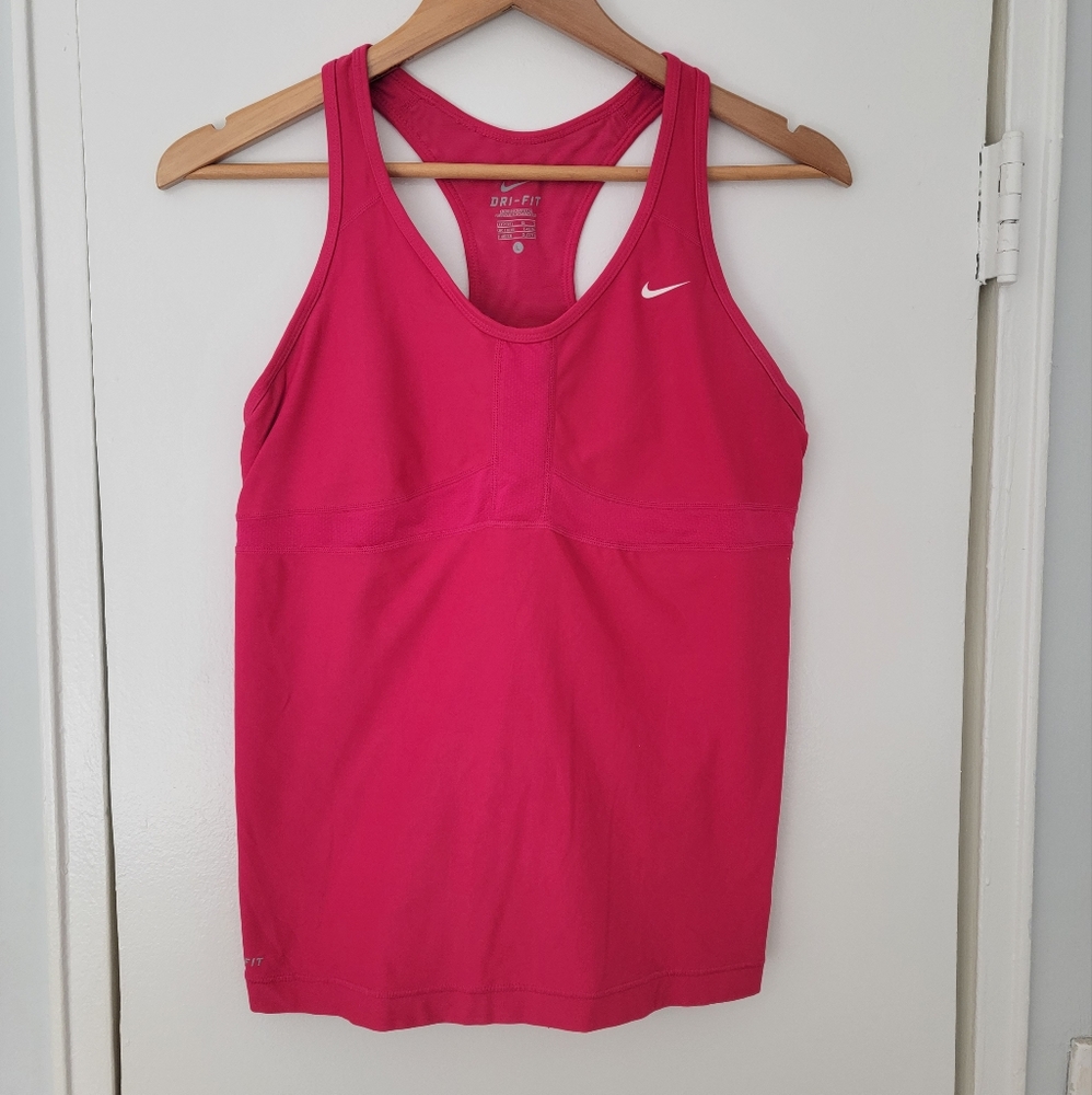 Nike dri-fit hot pink tank